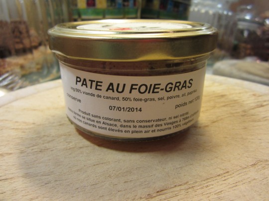 Pate au Foie Gras - mit Baguette ein guter Happen
